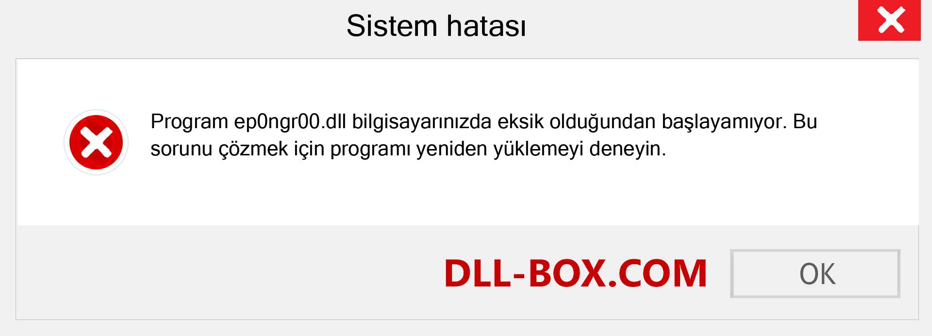 ep0ngr00.dll dosyası eksik mi? Windows 7, 8, 10 için İndirin - Windows'ta ep0ngr00 dll Eksik Hatasını Düzeltin, fotoğraflar, resimler